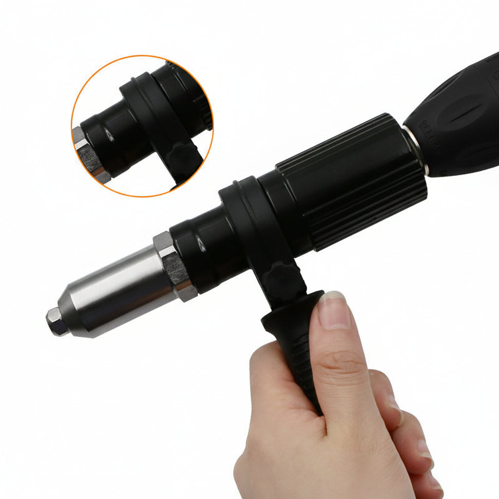 Nietpistolen-Bohrer Adapter Set Wechselbare Düsen