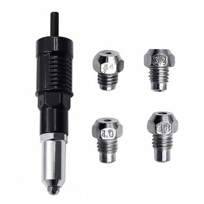 Nietpistolen-Bohrer Adapter Set Wechselbare Düsen