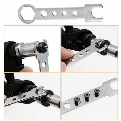 Nietpistolen-Bohrer Adapter Set Wechselbare Düsen