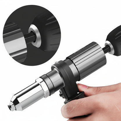 Nietpistolen-Bohrer Adapter Set Wechselbare Düsen