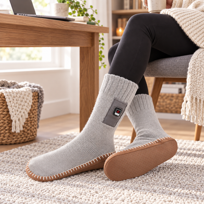 Verstellbare elektrische, feuchtigkeitsableitende beheizte Socken