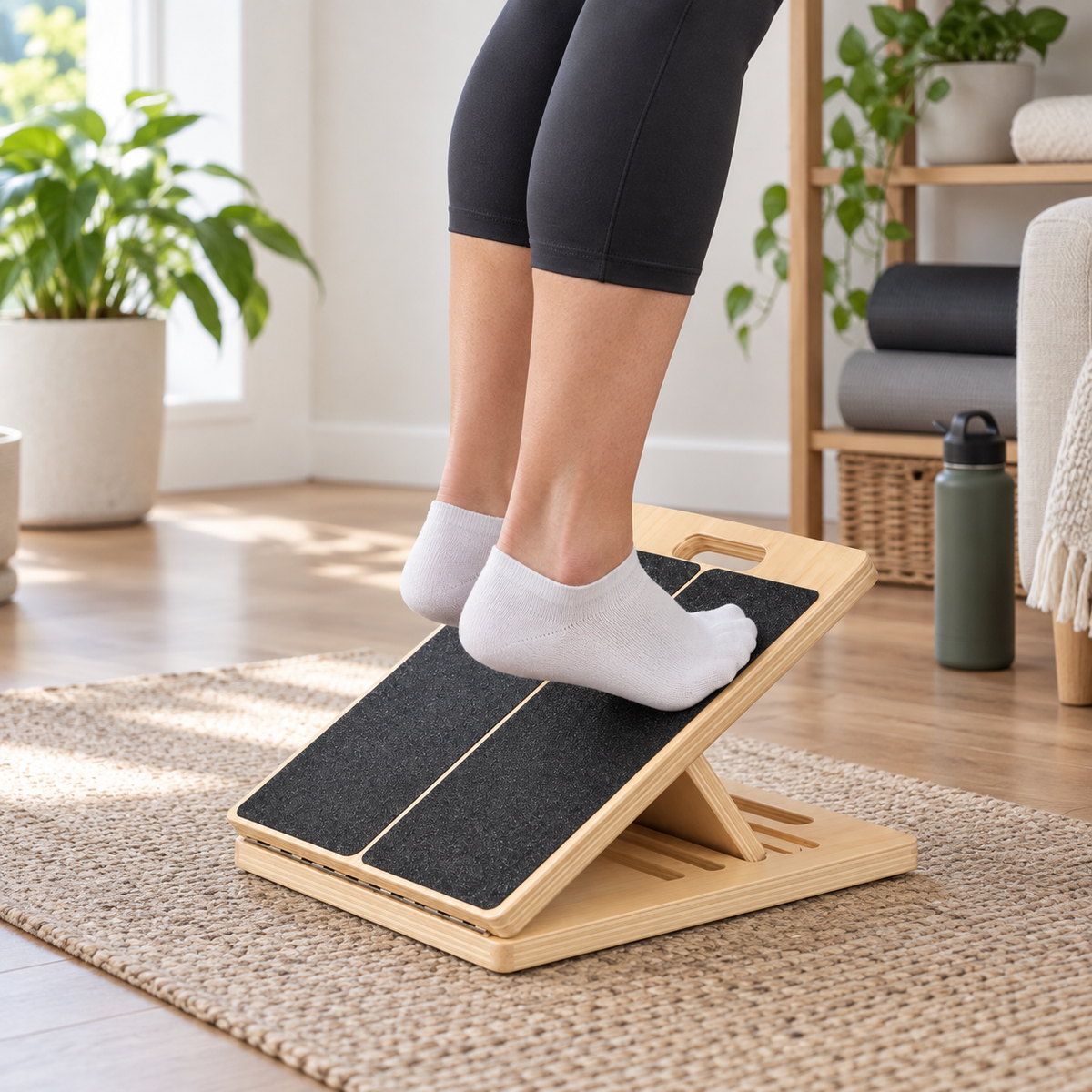 Adjustable Incline Board Fitness Adjustable Foldable Home