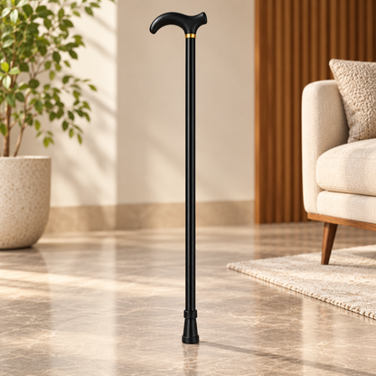 Adjustable Walking Cane Height Grip Foldable Stability