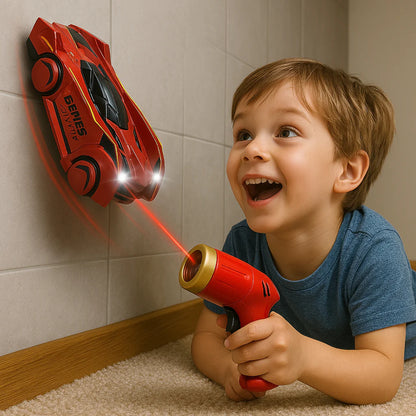 Macchinina telecomandata per bambini Arrampicatrice da parete Veicolo guidato da laser