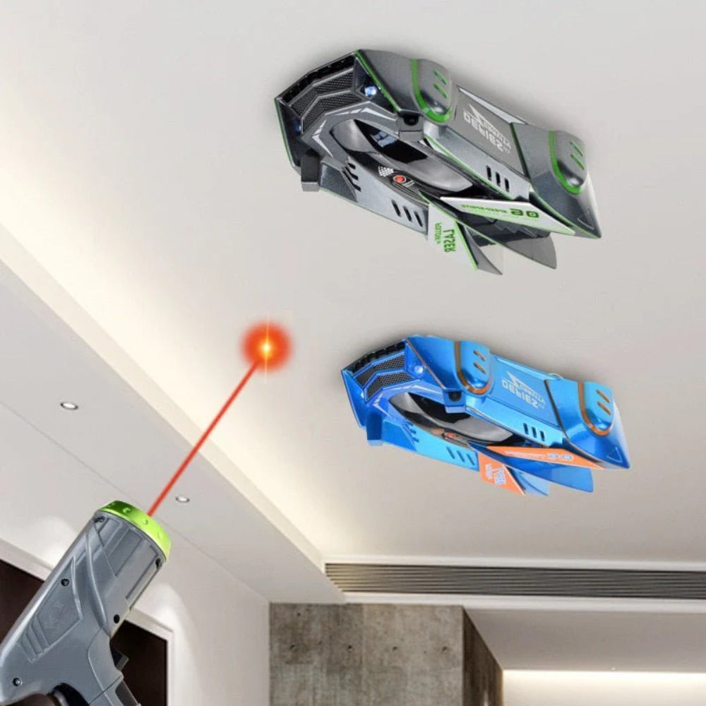 Macchinina telecomandata per bambini Arrampicatrice da parete Veicolo guidato da laser