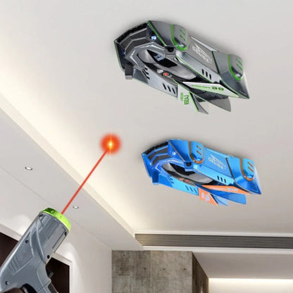 Macchinina telecomandata per bambini Arrampicatrice da parete Veicolo guidato da laser