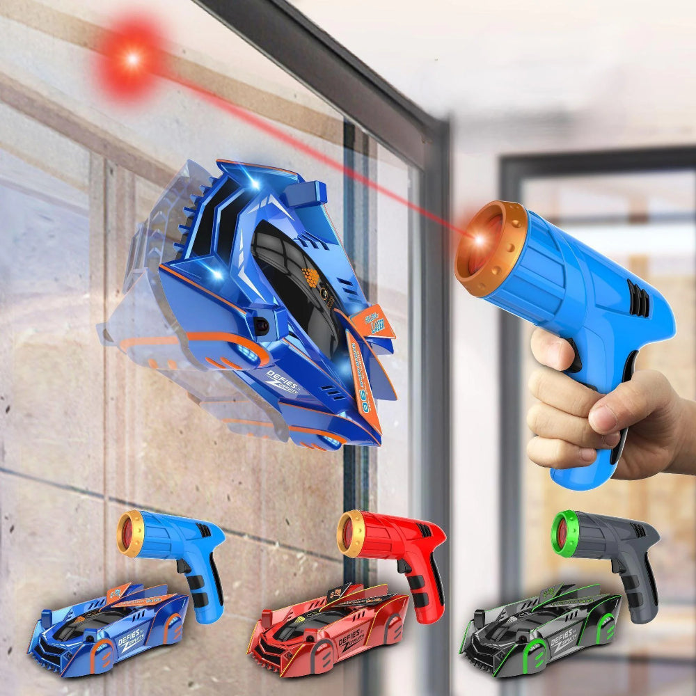 Macchinina telecomandata per bambini Arrampicatrice da parete Veicolo guidato da laser