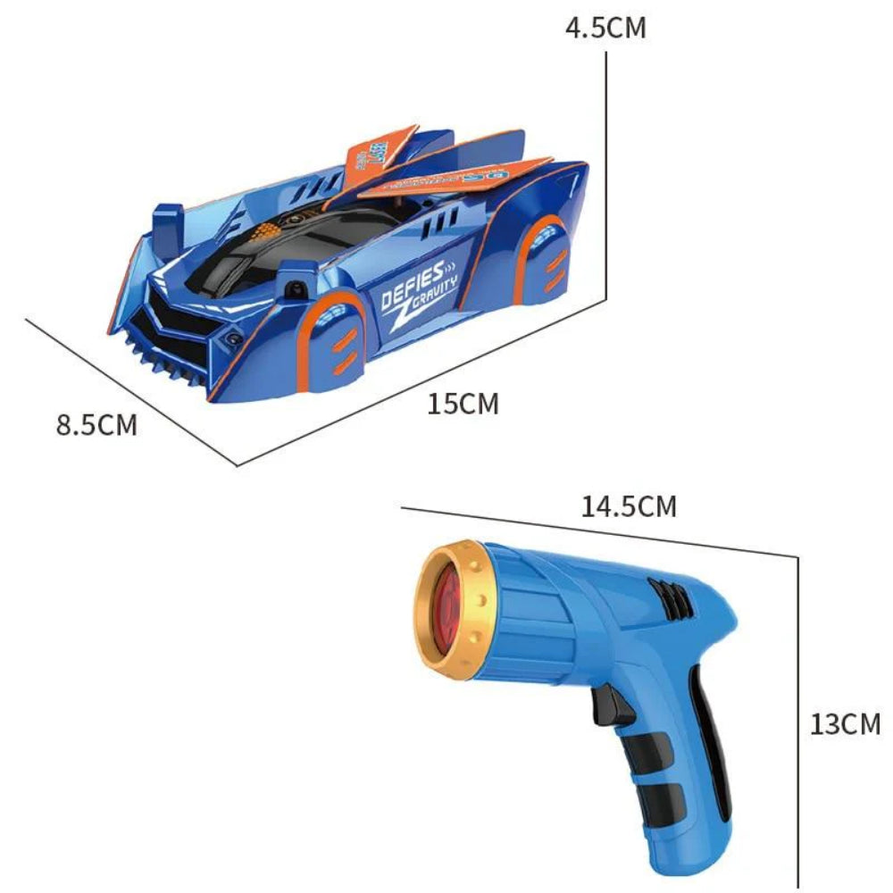 Macchinina telecomandata per bambini Arrampicatrice da parete Veicolo guidato da laser