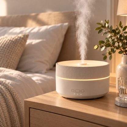 Luftbefeuchter, kühler Nebel, Ultraschall, leise, kompakt, für den Schreibtisch