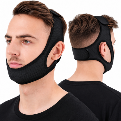 Anti Snoring Chin Strap Sleep Apnea Adjustable Face Support