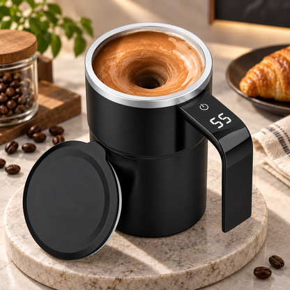 Tazza con miscelazione automatica, accessorio da cucina dal design intelligente
