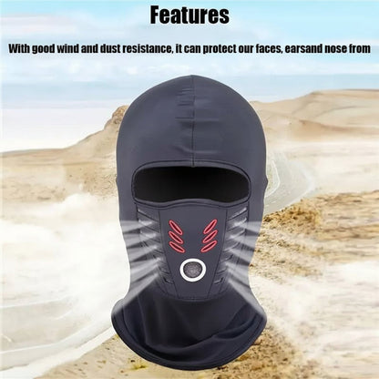 Mascarilla facial térmica de invierno a prueba de viento con cobertura total para clima frío