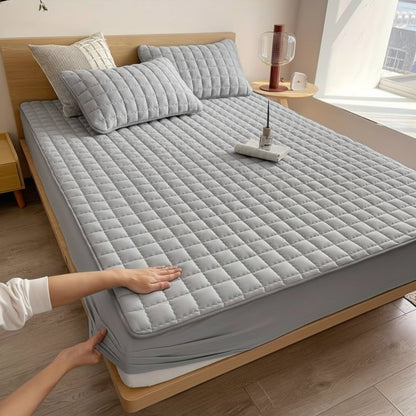 Copri Materasso Impermeabile Traspirante Tessuto Morbido Copertura per Letto