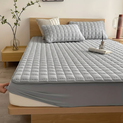 Copri Materasso Impermeabile Traspirante Tessuto Morbido Copertura per Letto