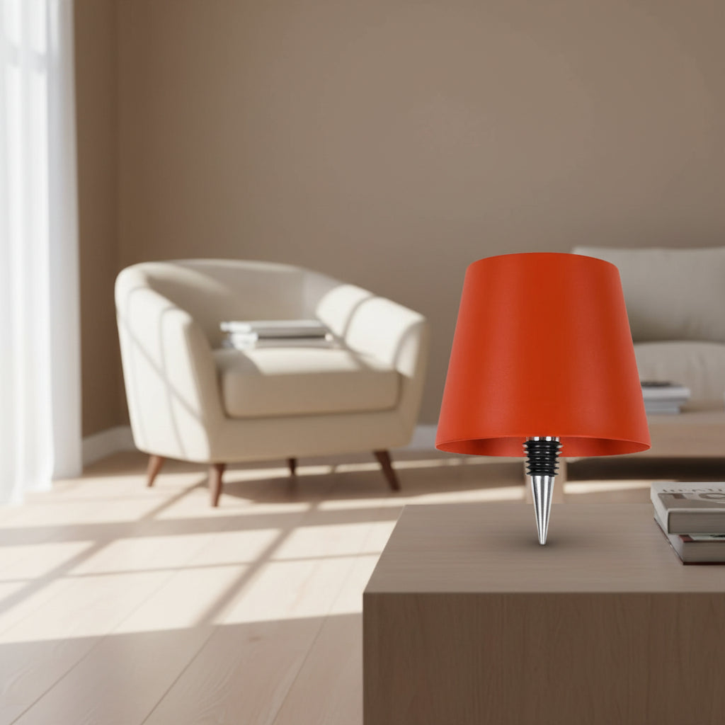 Luminária Garrafa LED Decorativa Luz Noturna Mesa Ambiente