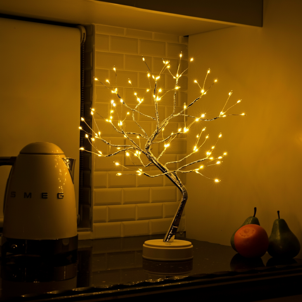 Tischlampe Dekorativer Bonsai-Baum LED-Licht Gemütliche Wohnraumgestaltung
