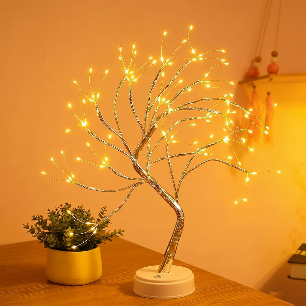 Tischlampe Dekorativer Bonsai-Baum LED-Licht Gemütliche Wohnraumgestaltung