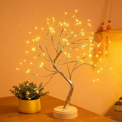 Tischlampe Dekorativer Bonsai-Baum LED-Licht Gemütliche Wohnraumgestaltung