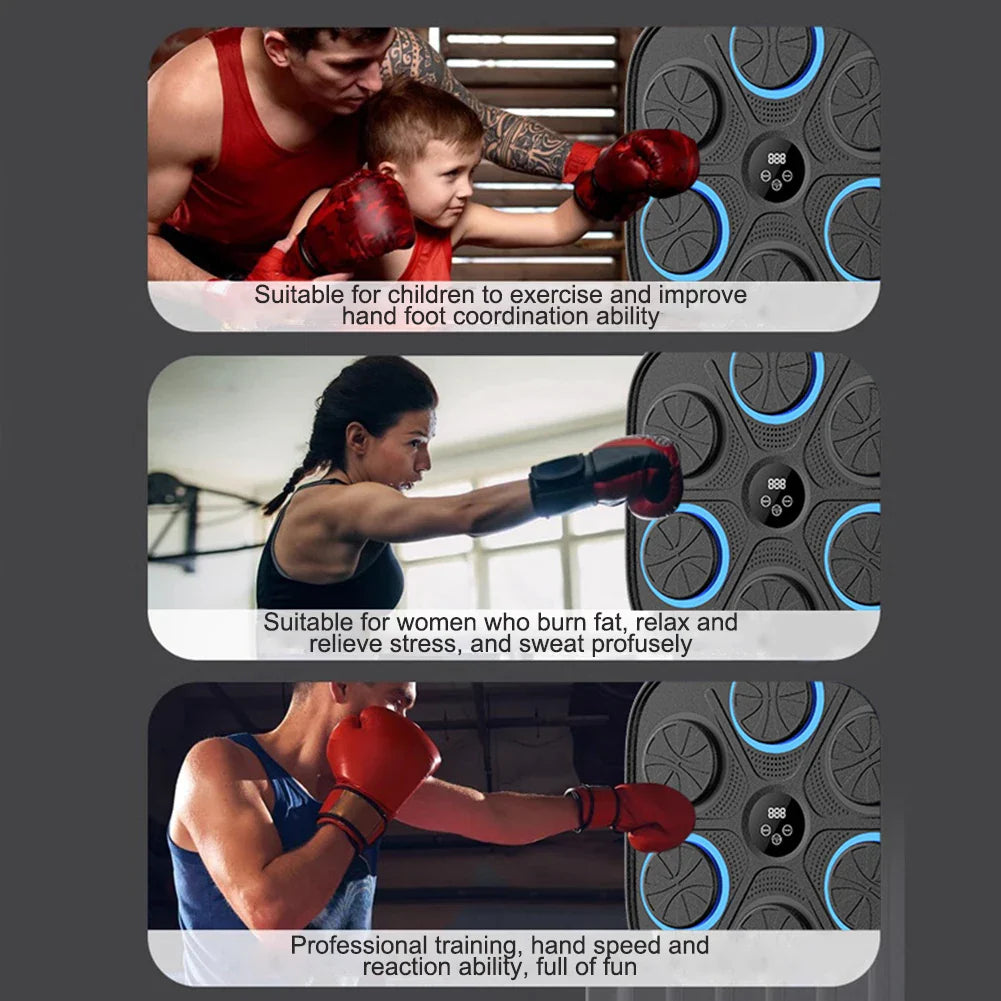 Almohadilla interactiva de entrenamiento de velocidad de reacción para boxeo en pared