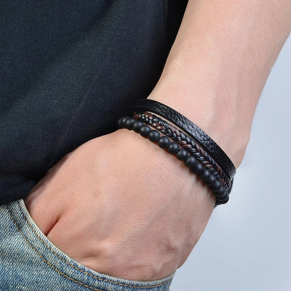 Armbånd Naturlig Stenperle Opmærksomhedsstøtte