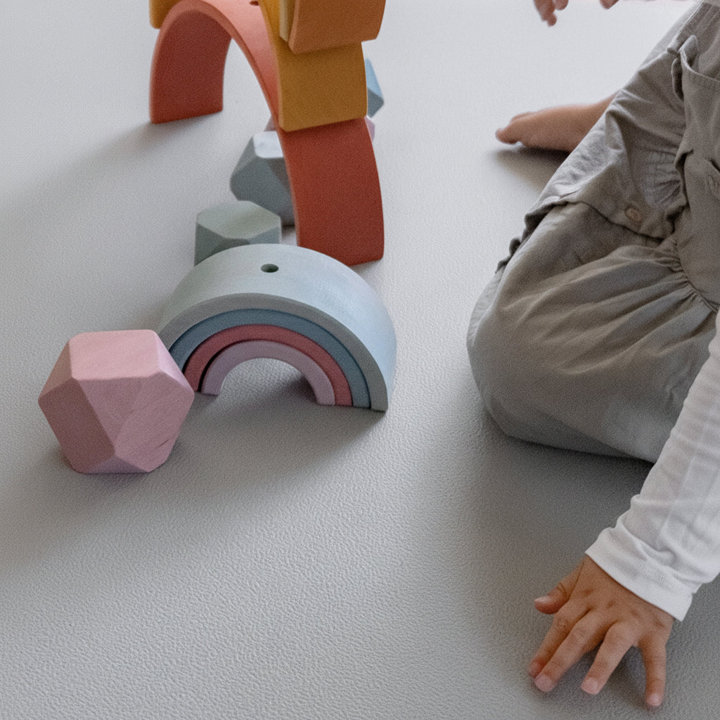 Tappetino da gioco antiscivolo in schiuma per il pavimento del bambino che gattona