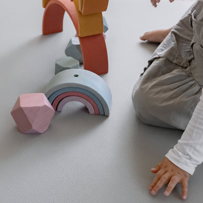 Tappetino da gioco antiscivolo in schiuma per il pavimento del bambino che gattona