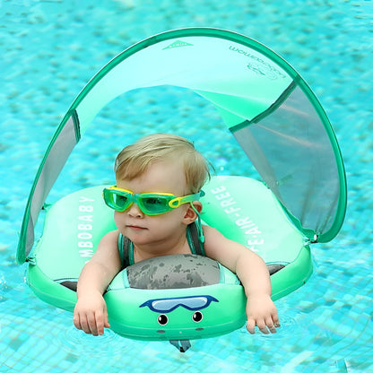 Gonfiabile per piscina per bambini con tettuccio parasole per neonati