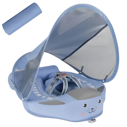 Gonfiabile per piscina per bambini con tettuccio parasole per neonati