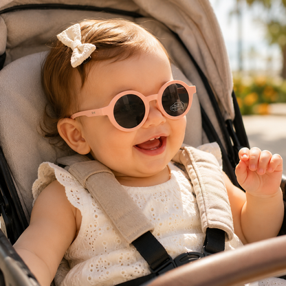 Óculos de Sol para Bebé, Lentes Polarizadas Envolventes