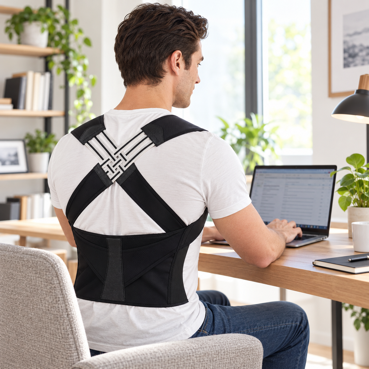 Back Posture Corrector Support Brace Spine Alignment