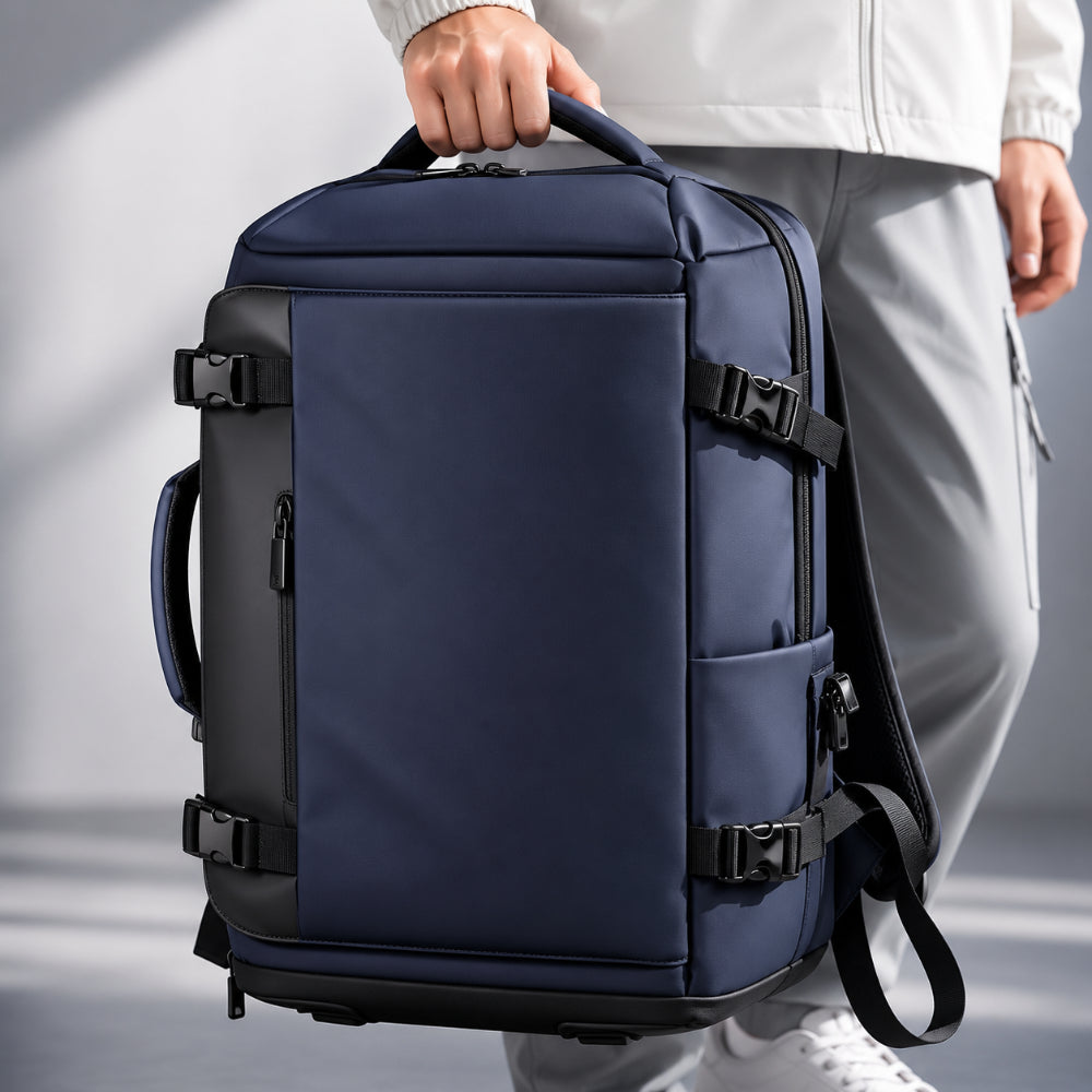 Rucsac pentru laptop, geantă de călătorie cu organizator și încărcare USB