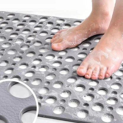 Badematte Dusch-Saugfuß Ablauf-Design