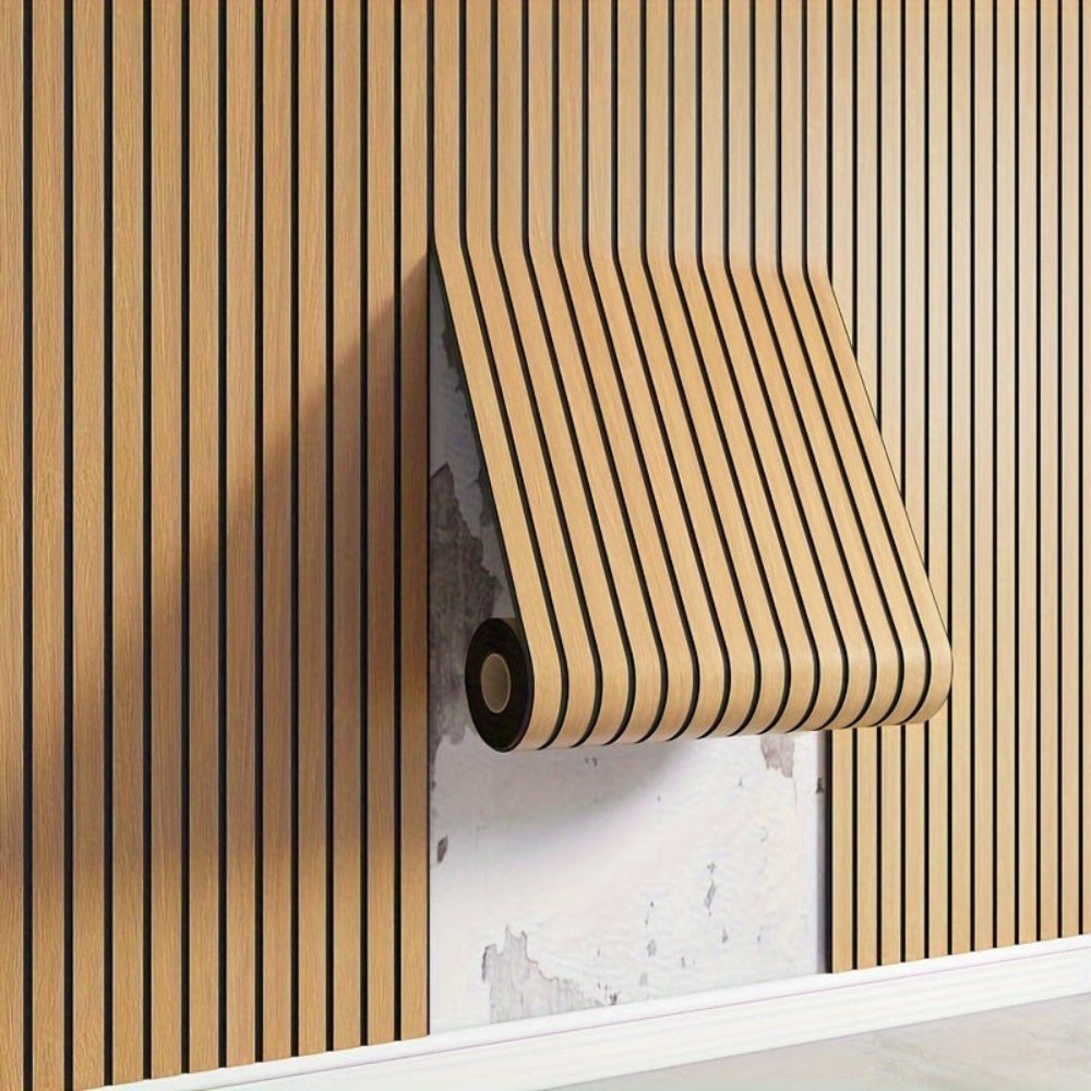 Bathroom Wall Panels Self Adhesive 3D Wood Effect PVC Decor 0