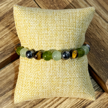 Beaded Bracelet Mothers Day Gift Natural Stone Birthstone