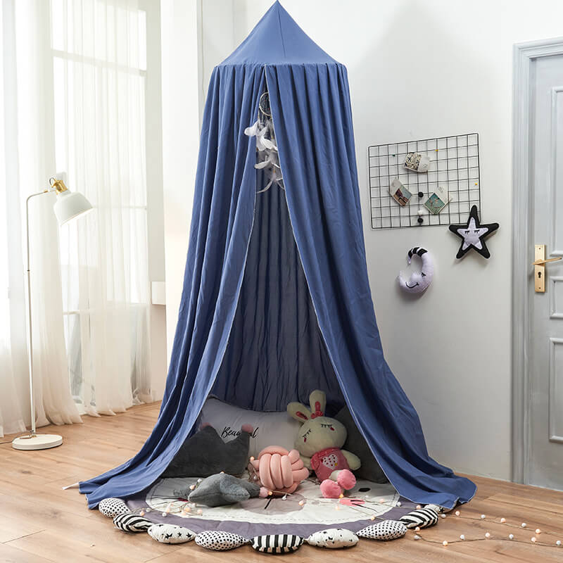 Bed Canopy for Kids Room Soft Hanging Decor Lightweight Fabric 16