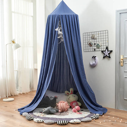 Bed Canopy for Kids Room Soft Hanging Decor Lightweight Fabric 16