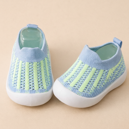 Scarpe Bambini Sneakers Mesh Traspirante Antiscivolo Slip On