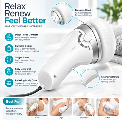 Body Massage Device Fat Burning Massager Deep Tissue Therapy