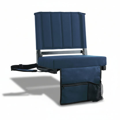 Silla Plegable Acolchada para Gradas con Respaldo