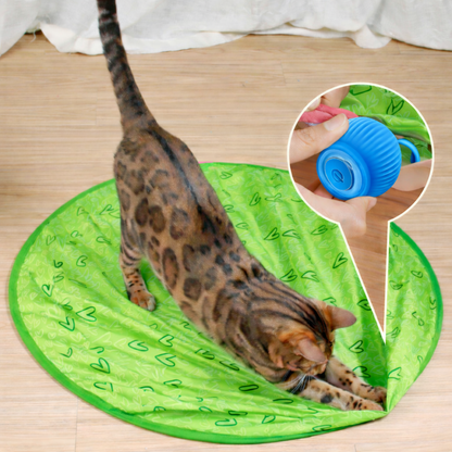 Brinquedo Interativo para Gato Bola Inteligente Rolante para Jogo Interior