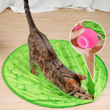 Brinquedo Interativo para Gato Bola Inteligente Rolante para Jogo Interior