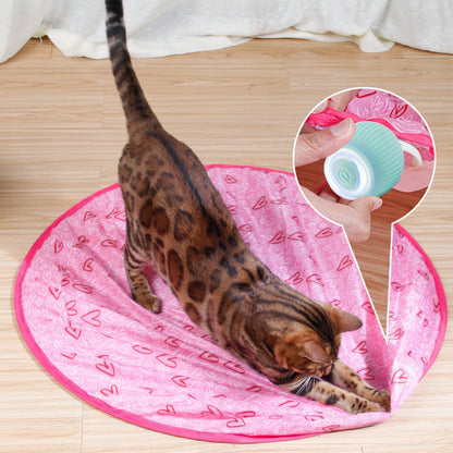 Brinquedo Interativo para Gato Bola Inteligente Rolante para Jogo Interior