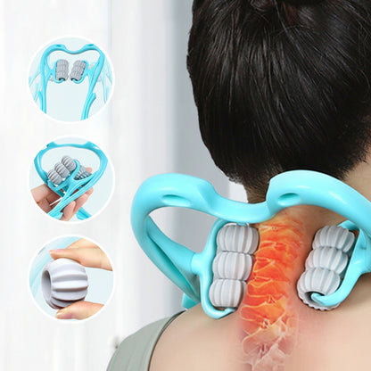 Nacken-Ergonomischer Massager Handlicher Halswirbel-Roller Schulter