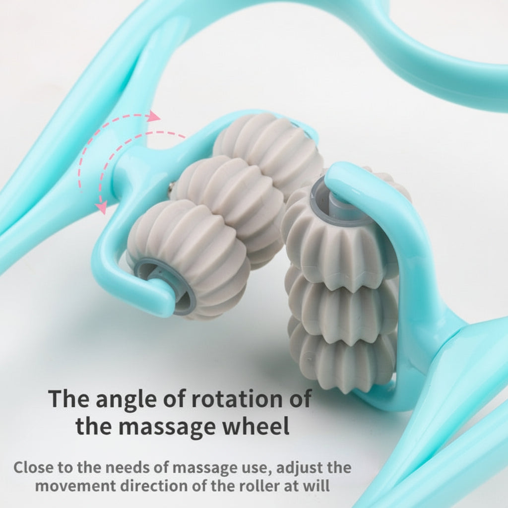 Nacken-Ergonomischer Massager Handlicher Halswirbel-Roller Schulter
