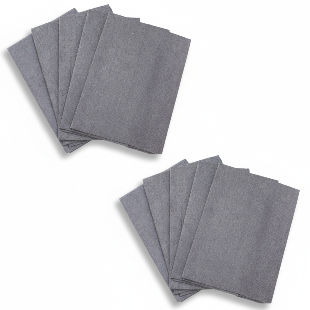 Microfiber Cleaning Cloth Reusable Streak Free Glass Surface Wipes