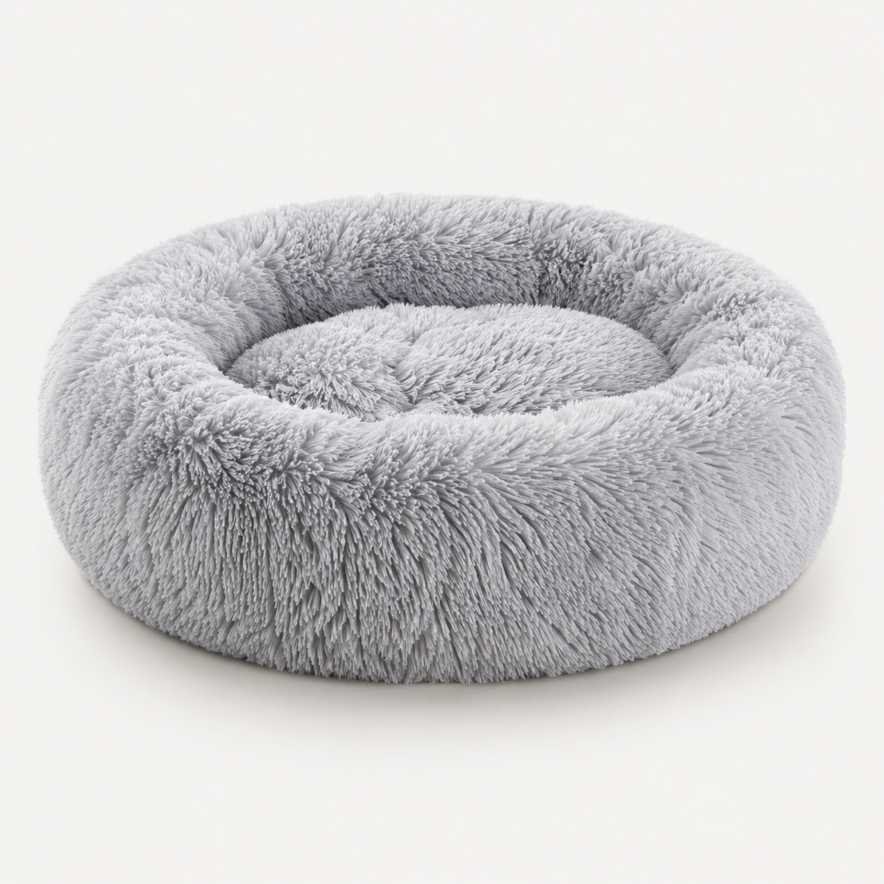 Calming Dog Bed Plush Machine Washable Cozy Design