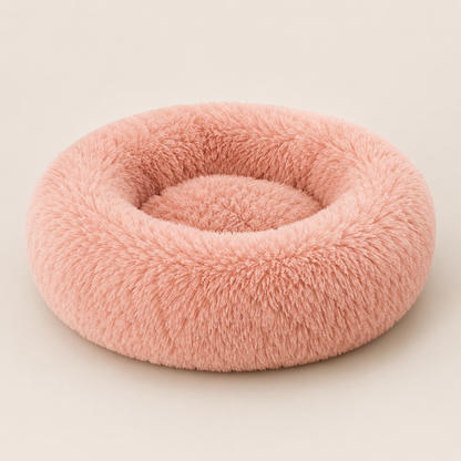 Calming Dog Bed Plush Machine Washable Cozy Design