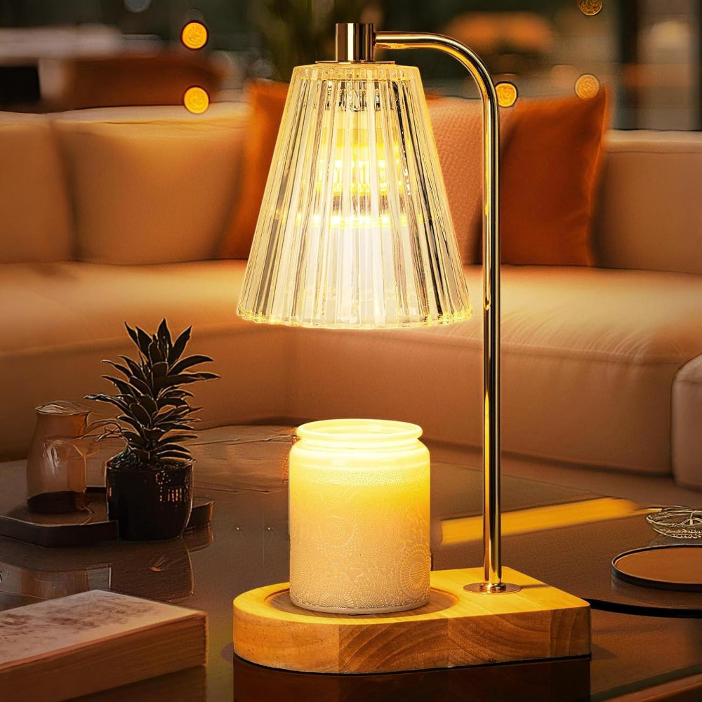Lampada a candela Luce da tavolo elettrica per sciogliere la cera