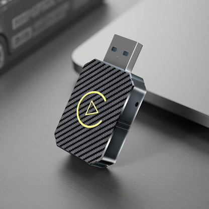 Adattatore per Auto Modulo Veicolare per Integrazione Smartphone USB Senza Fili