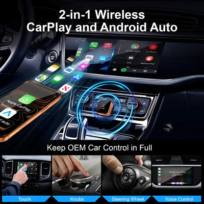 CarPlay-Adapter Kabelloses Mini-USB-Auto-Verbindungsgerät